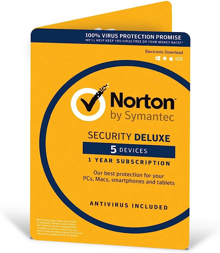 Norton Security Deluxe 5 PC 1 Año