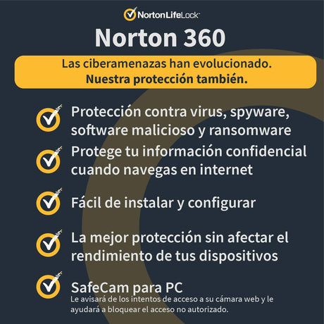 Norton 360 Deluxe 1 PC 1 Año