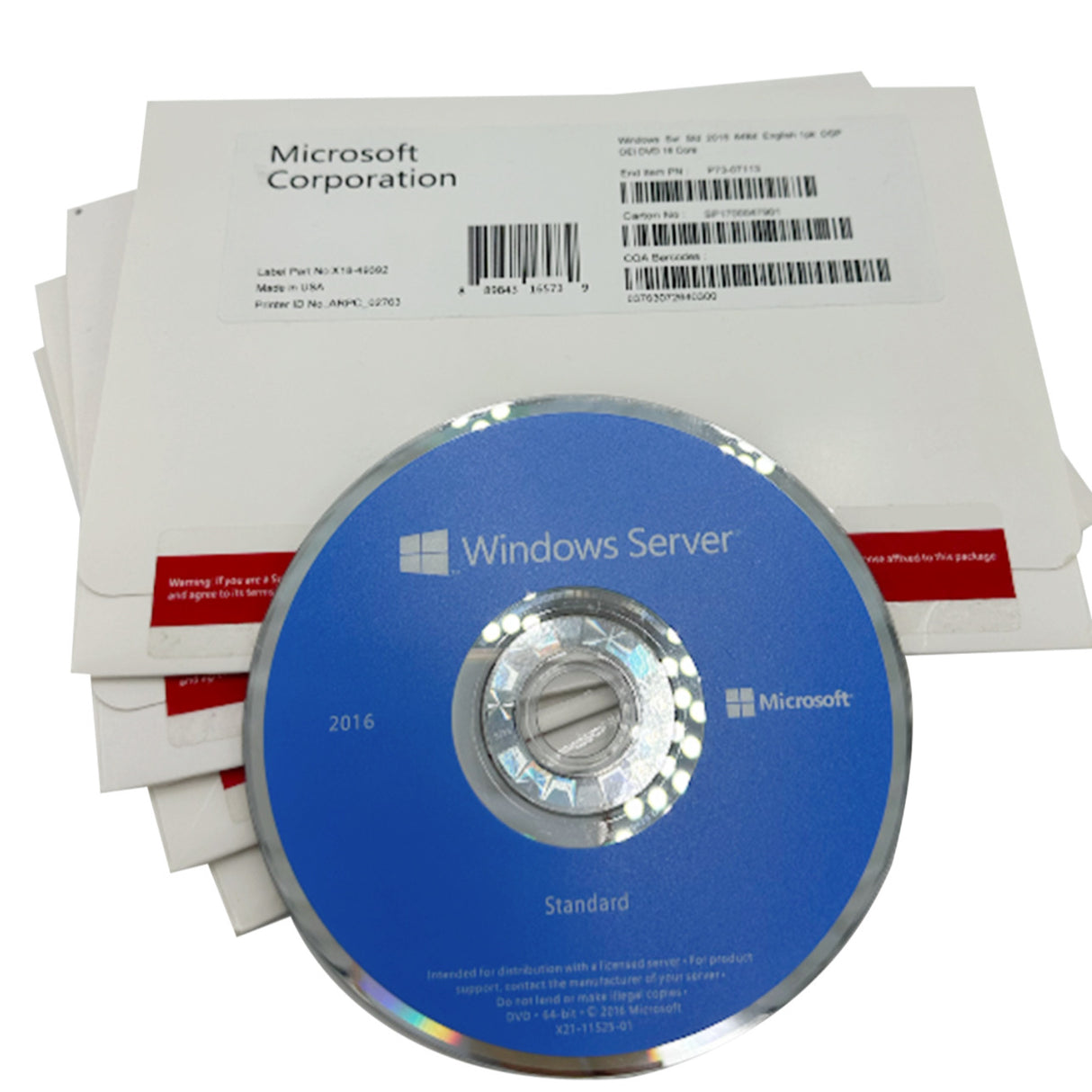 Windows Server Standard 2016 Caja OEM