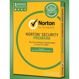 Norton Security Premium para 1 pc 1 año protección total