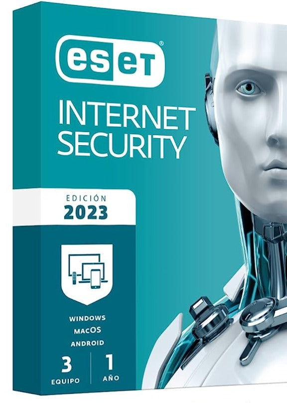 Eset Internet Security 3 PC 1 Año