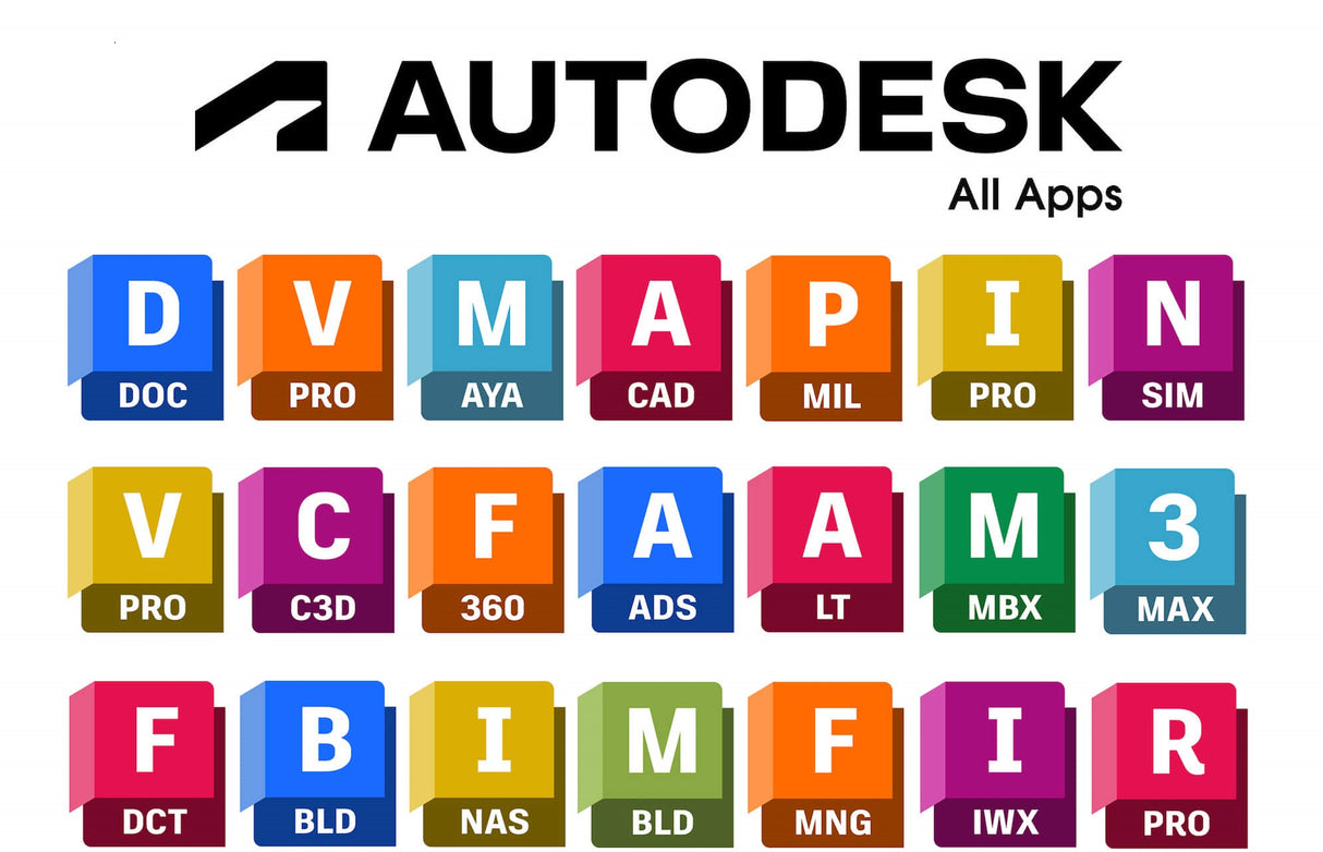 Autodesk All Apps Suscripción 3 Años Digital