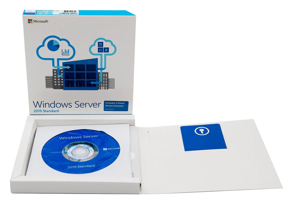 Windows Server 2019 Standard FÍSICO + SQL SERVER 2019 STANDARD DIGITAL