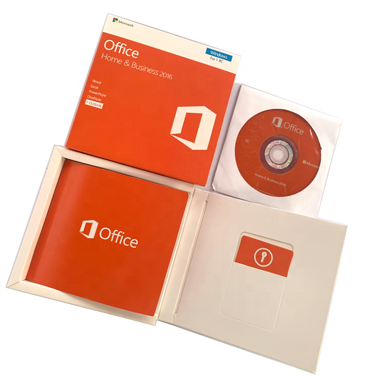 Office 2016 Home And Business 6 Cajas Retail