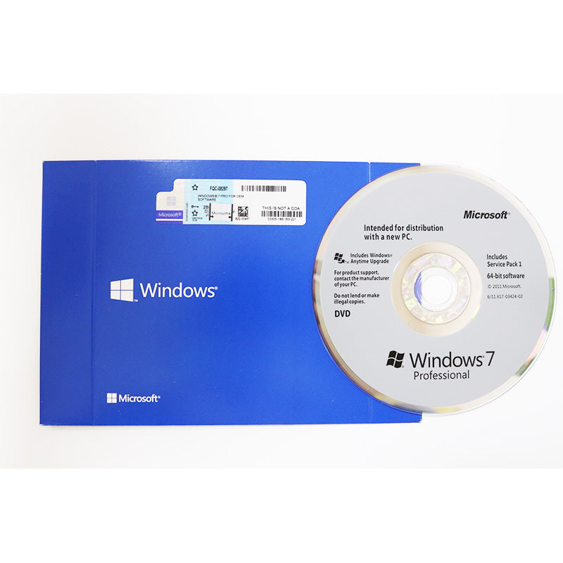 Windows 7 Professional 6 Cajas OEM