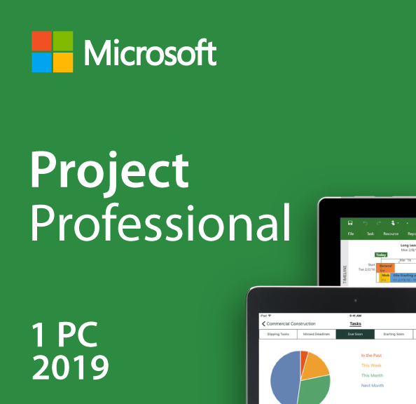 Project 2019 Standard licencia digital